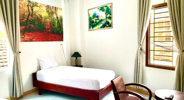 Трёхместный номер Standard с видом на город Ngọc Sinh Homestay
