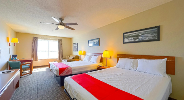 Двухместный номер Standard с видом на залив Siletz Bay Beachfront Hotel by OYO Lincoln City