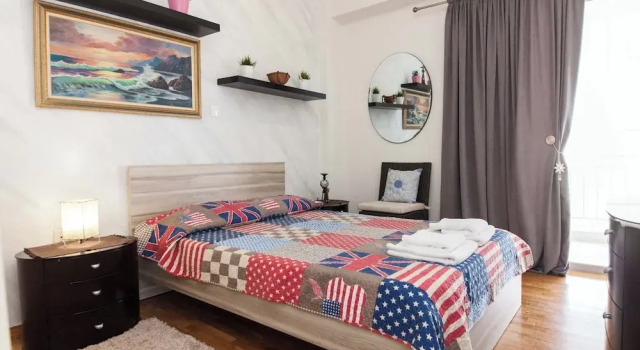 Urban Cosy 2 Bd Apt Near Metro w Balcony