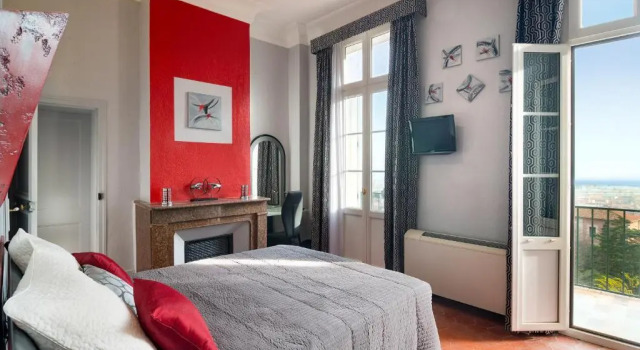 Двухместный номер Standard с видом на море B&B Le Logis Du Mas