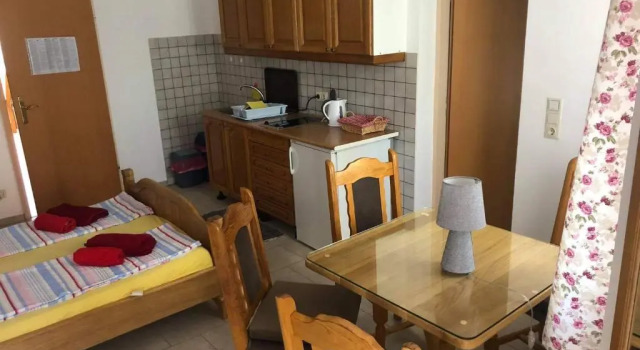 Апартаменты Цокольный этаж с балконом Apartment Krk-Kornic ground floor