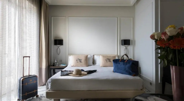 Двухместный номер Deluxe с видом на море Hotel Metropole Taormina