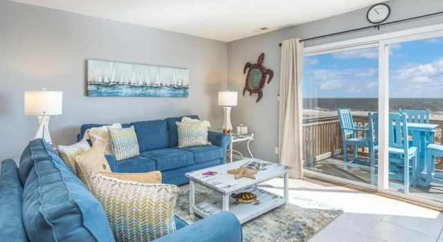 2 soveværelser i standard- værelse Tybee Lights 110C by Tybee Vacation Rentals