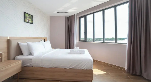 Bamboo Riverside Boutique Hotel, Rezerwuj Boutique Hotel Hotele w Mekong Delta z basenem, Basen