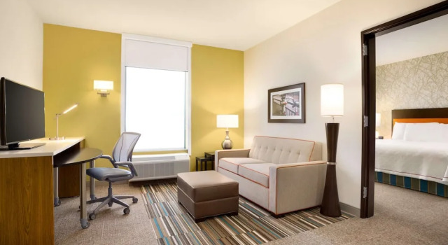 Люкс c 1 комнатой Home2 Suites By Hilton Birmingham Downtown