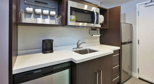 Двухместный люкс c 1 комнатой Home2 Suites By Hilton Pittsburgh Area Beaver Valley