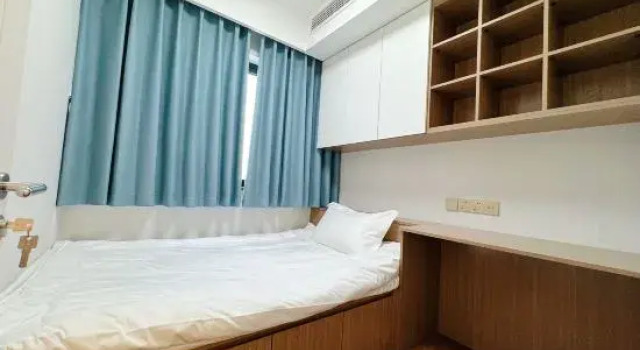 Люкс с 3 комнатами с балконом Haining Yanguan Qingmo Boutique Stay