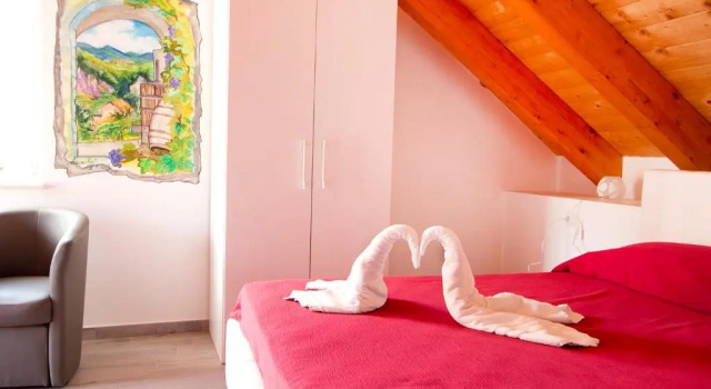 Трёхместный номер Deluxe Antico Mulino B&B