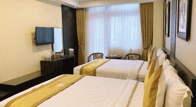 Номер Superior Hoang Minh Chau Ba Trieu Hotel