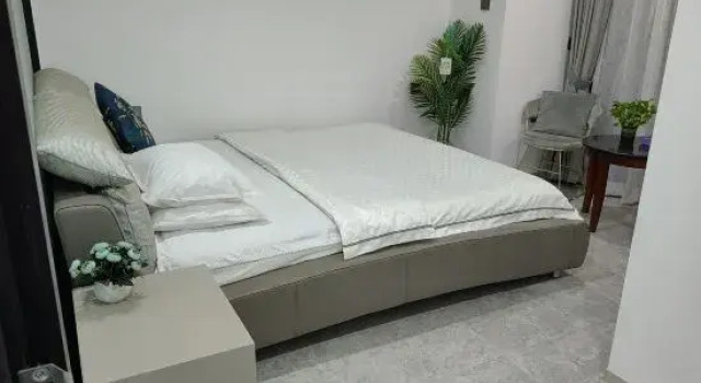 Люкс с 2 комнатами с видом на канал Haikou East Railway Station Boutique Homestay