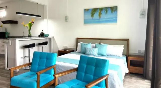 Студия c 1 комнатой с балконом Residence Le Point Choisy