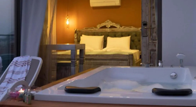 Двухместный номер Deluxe с видом на море Noel Baba Hotel
