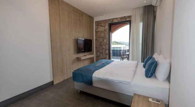 Двухместный номер Economy с балконом Bodrum Akkartal Panoramic Konaklama Tesisi
