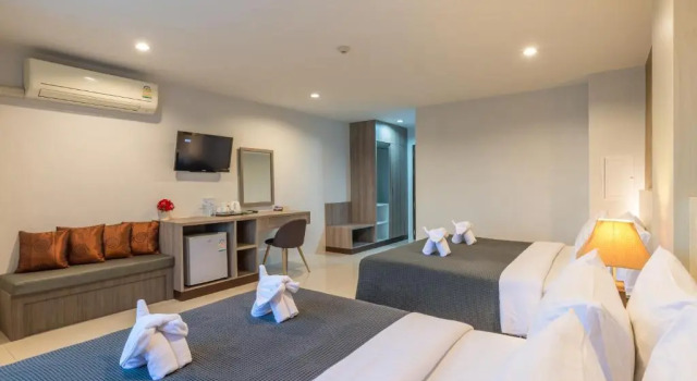 Четырёхместный номер Standard Lada Krabi Residence Hotel - SHA Plus