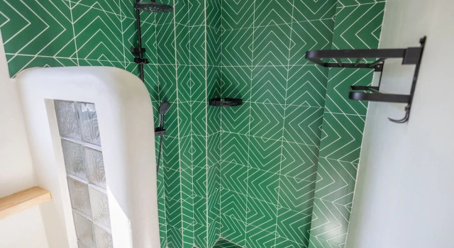 Bett im Wohnheim Happiness Hostel Boracay