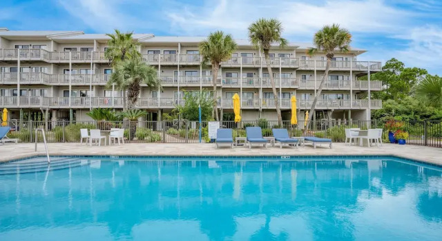 The Sea Chord Gulf Lake Views Balcony Pool, Забронировать Дом для отпуска Виллы Санта-Роза-Бич, Вилла