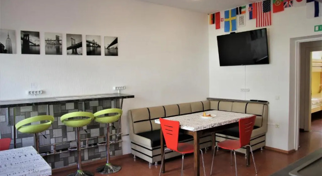 Кровать в общем номере (женский номер) Central Hostel Jelgava