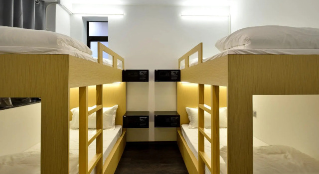 Кровать в общем номере Atlas Hostel & Backpackers