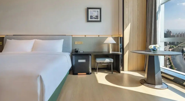 Двухместный клубный номер Standard с видом на море Pan Pacific Hotel, Dalian