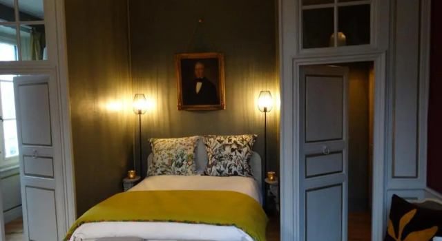 Двухместный номер Deluxe Цокольный этаж Hôtel particulier "le clos de la croix"