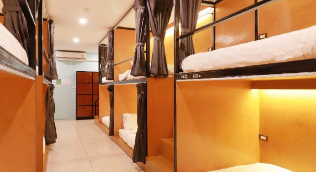 Кровать в общем номере OYO 531 Le Light House & Hostel