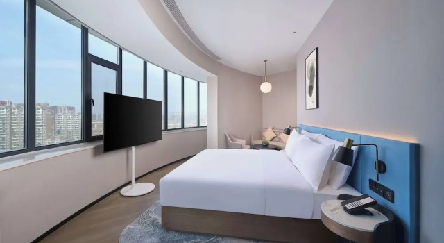 Двухместный номер Deluxe Hilton Garden Inn Ji'nan High-Tech Zone