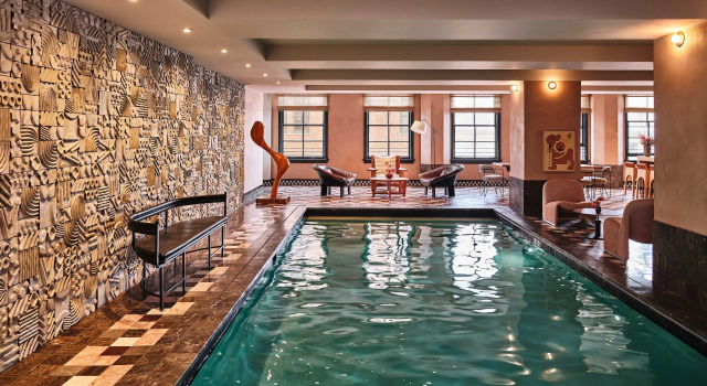 Люкс Pool Downtown Los Angeles Proper Hotel, a Member of Design Hotels