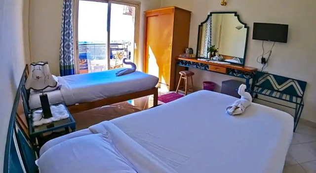 Одноместный номер Standard с видом на сад New Memnon Hotel