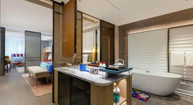 Семейный номер Standard Shanghai Hongqiao Heyitang Hotel Beixinjing Subway Station Branch