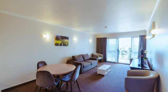 Апартаменты с 2 комнатами с видом на гавань Anchorage Motor Lodge