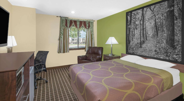 Двухместный номер Standard Super 8 by Wyndham Webster City IA