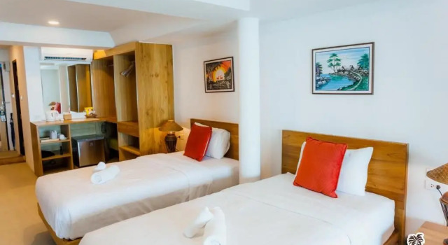Номер Standard рядом с пляжем Lipa Lodge Beach Resort