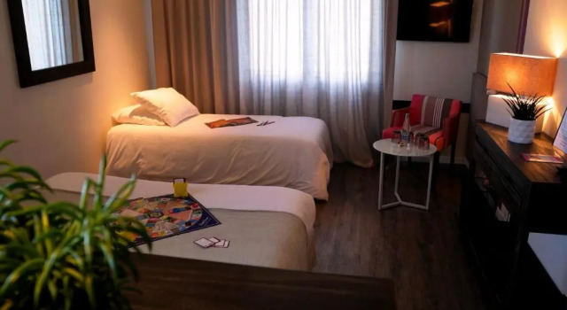 Двухместный семейный номер Standard Hotel-Restaurant Lann Roz / Côte Cuisine