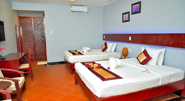 Бунгало с видом на сад Thai Hoa Resort