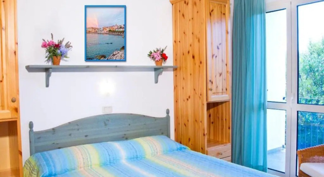 Апартаменты с 2 комнатами с видом на море Residence Chiesiola