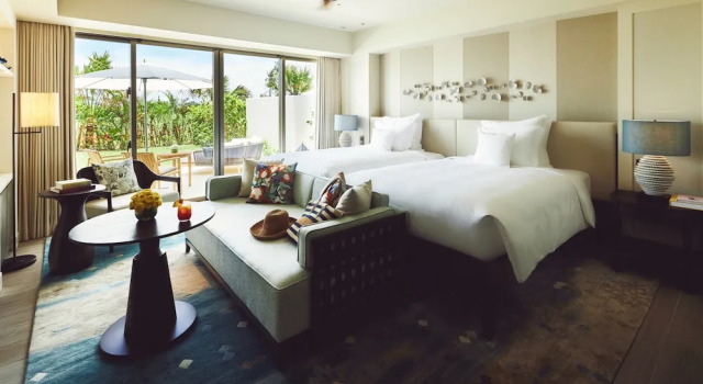 Двухместный номер Private Garden Club Wing ANA InterContinental Ishigaki Resort by IHG