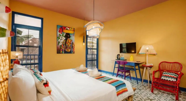Двухместный люкс Deluxe Por Aqui Stay & Dine
