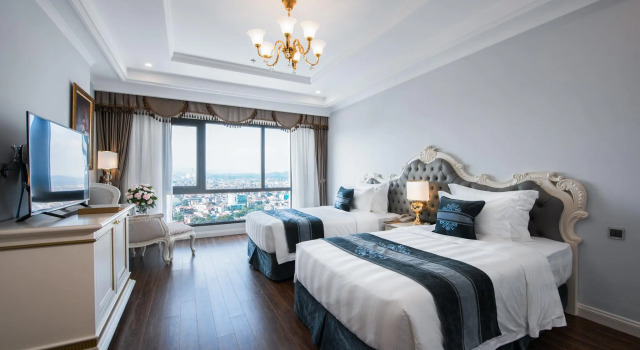 Luxo Casal quarto Four Points by Sheraton Lang Son