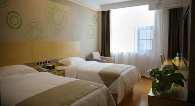 Двухместный номер Superior GreenTree Inn Anhui Hefei Economic Development Zone Penglai Road Express Hotel