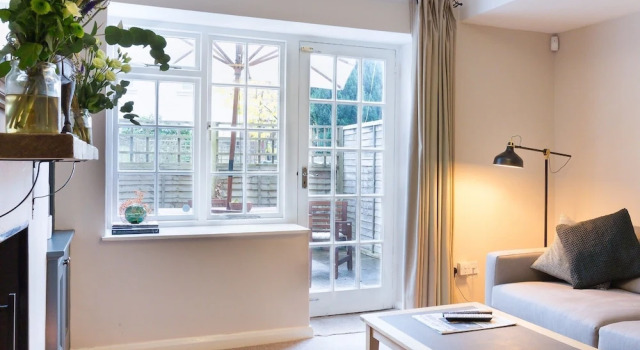 Spacious, Garden Flat for 4 in Bath