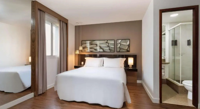 Двухместный люкс Deluxe Wyndham Sao Paulo Paulista