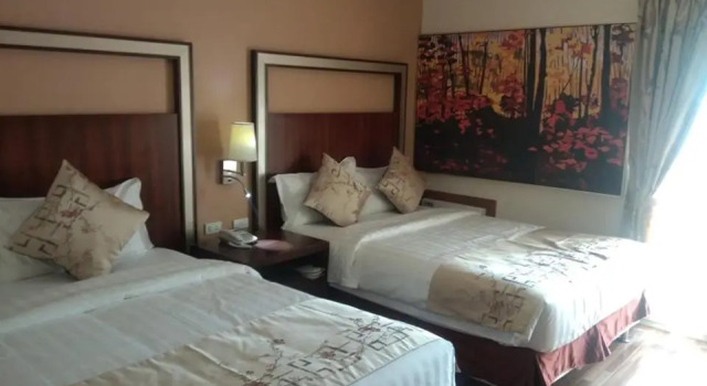 Трёхместный номер Deluxe с видом на море Subic Bay View Diamond Hotel