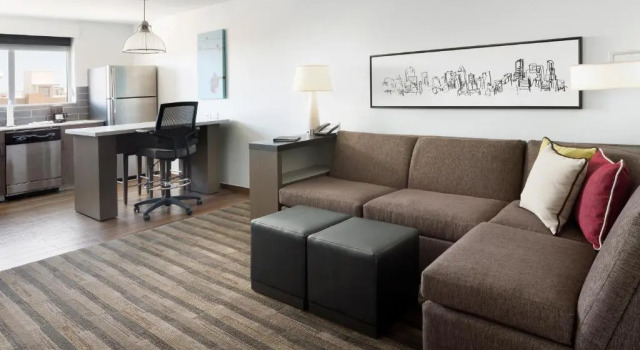 Двухместный люкс c 1 комнатой Hyatt House Dallas / Frisco