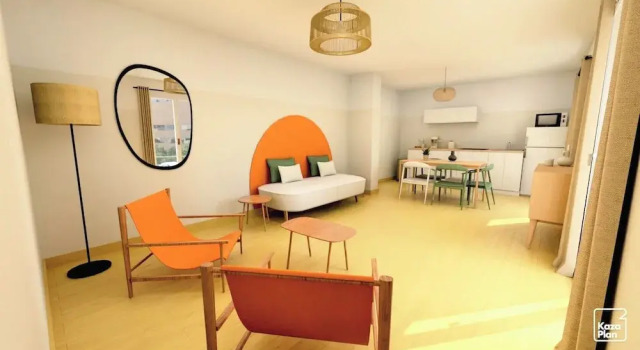Апартаменты Standard с 2 комнатами Hôtel Flor