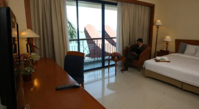 Номер Deluxe с видом на море Makassar Golden Hotel