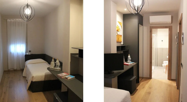 Одноместный номер Standard с балконом Hotel Ristorante La Rosina