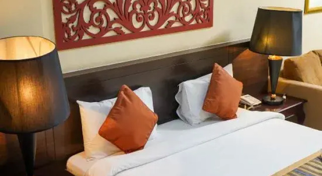Люкс с красивым видом из окна Piman Garden Boutique Hotel
