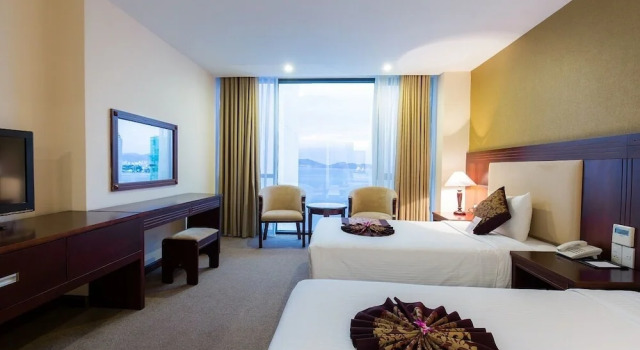 Двухместный номер Deluxe с видом на океан Muong Thanh Grand Nha Trang Hotel