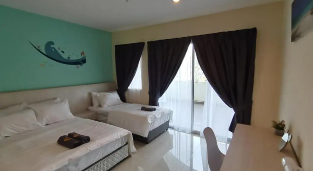 Люкс Deluxe Marina Island Lumut Homestay by Goopro