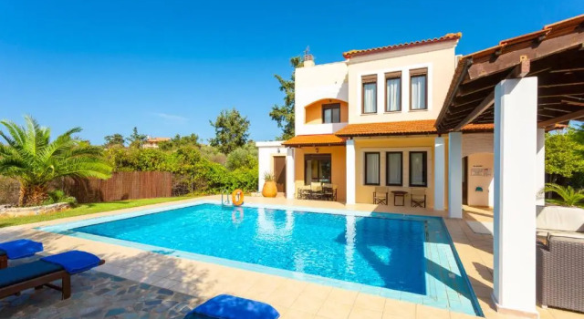 Вилла Villa Kefalas Large Private Pool AC WiFi